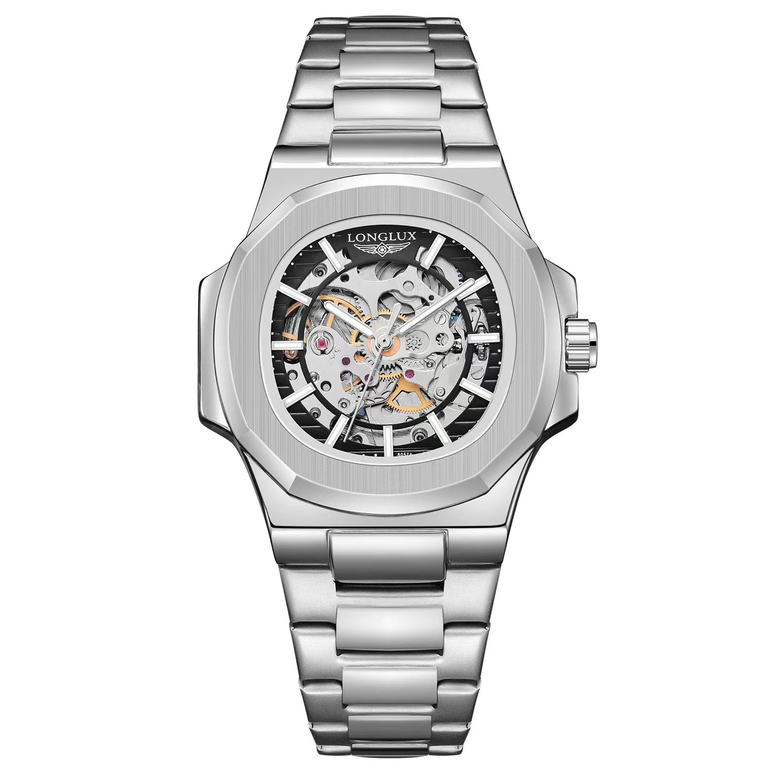 Relógio Masculino Luxoso CrystalCore