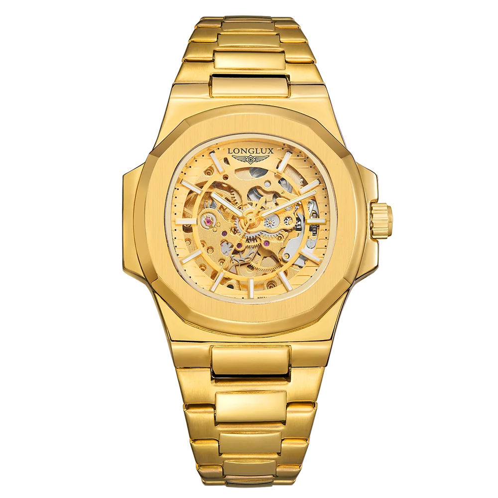 Relógio Masculino Luxoso CrystalCore