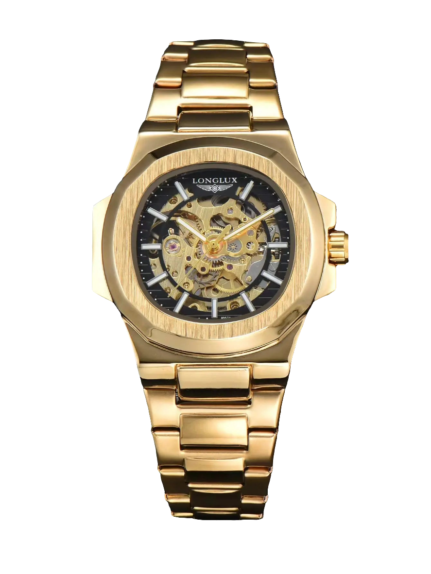Relógio Masculino Luxoso CrystalCore