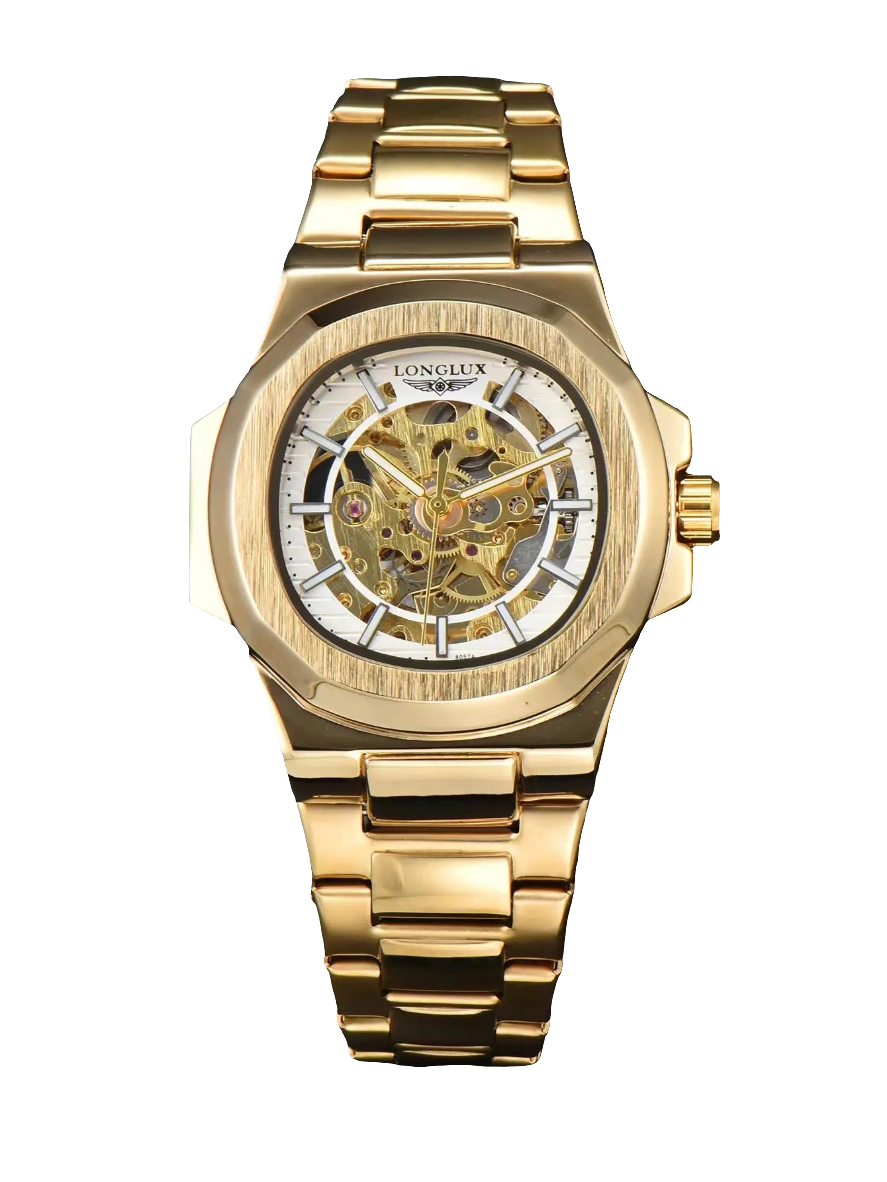 Relógio Masculino Luxoso CrystalCore