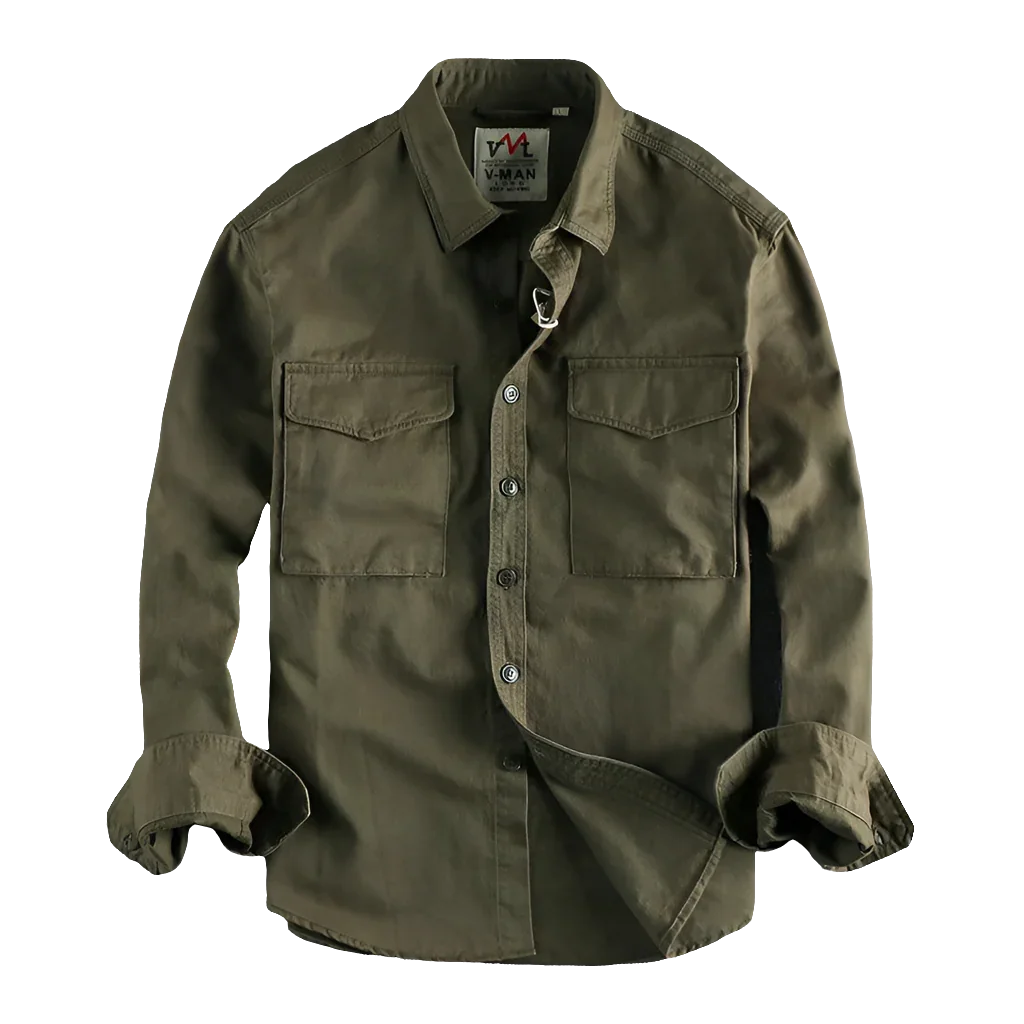 Camisa Masculina em Algodão CottonEase