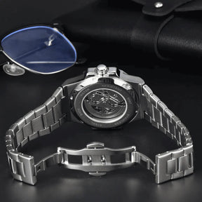 Relógio Masculino Luxoso CrystalCore