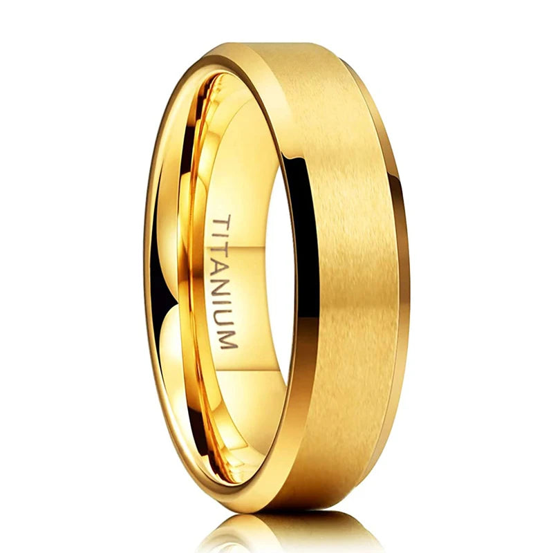Anel STAHLRING™ Banhado a Ouro 18k