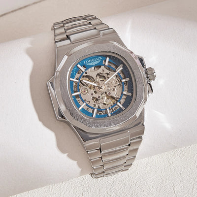 Relógio Masculino Luxoso CrystalCore
