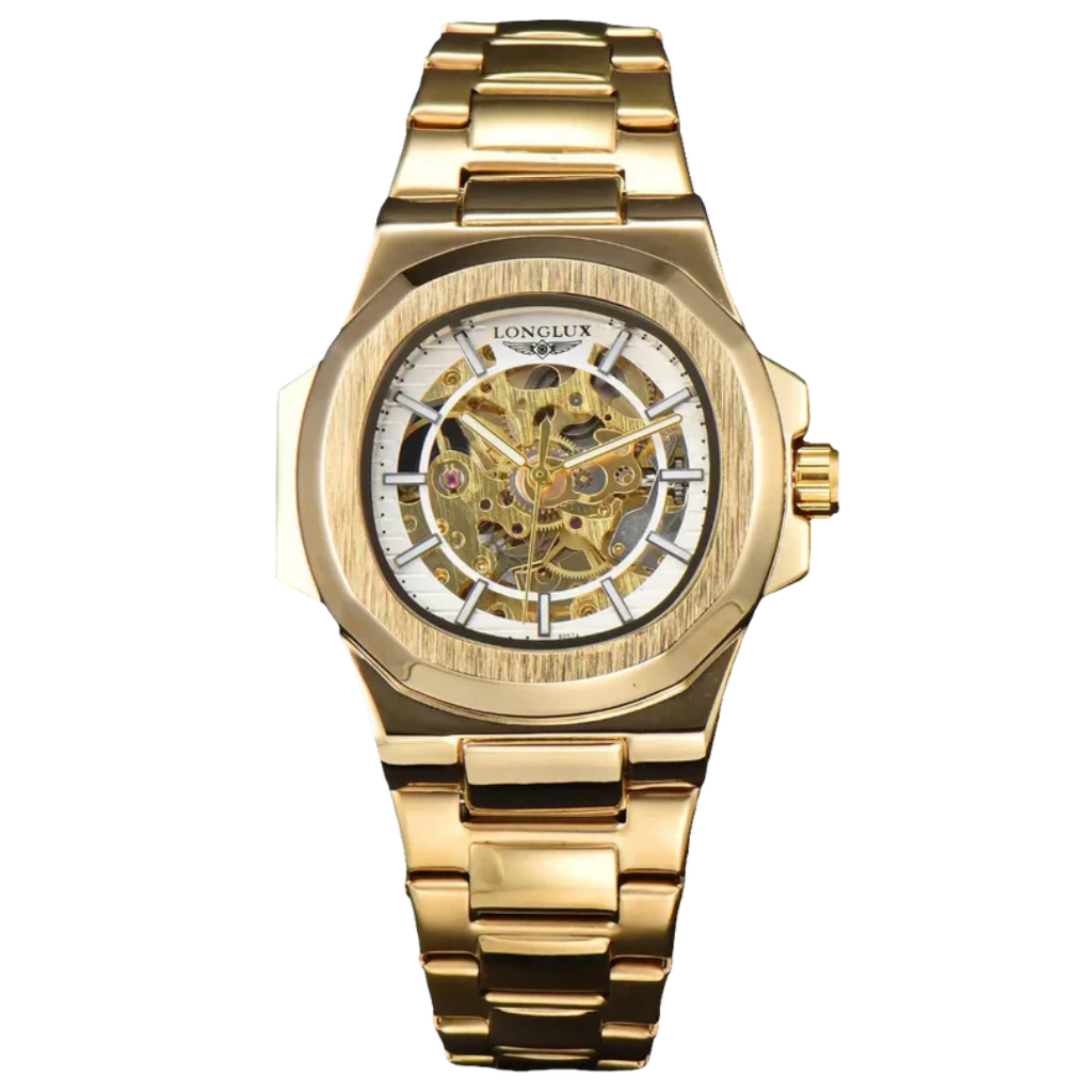 Relógio Masculino Luxoso CrystalCore