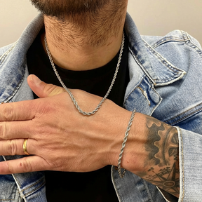 Cordão & Pulseira Dual Essence